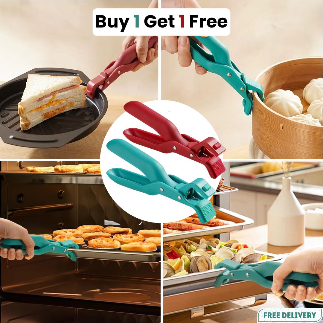 Limited⏰Buy One Get One Free 🔥Your  Best Kitchen Helper-Hot Plate Gripper