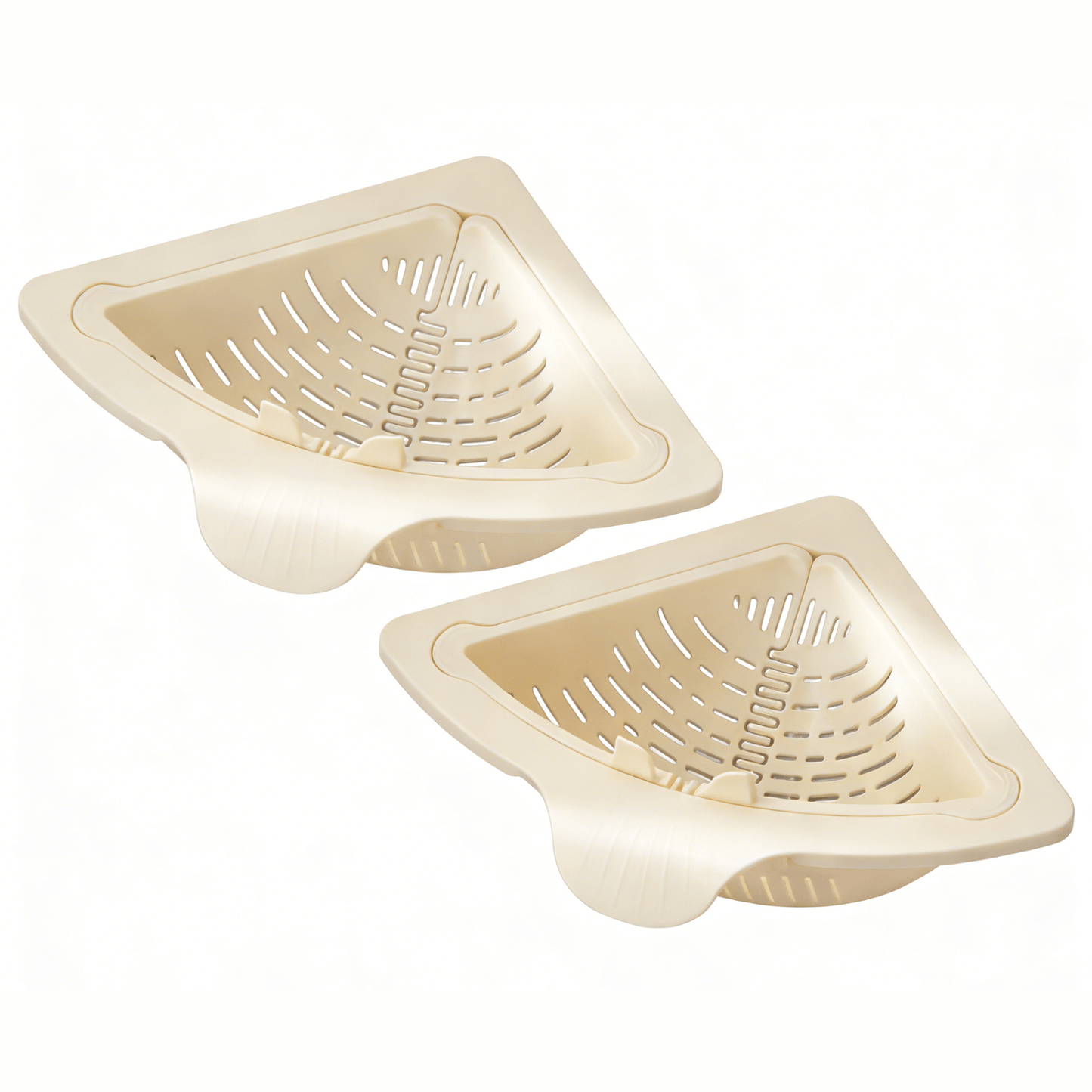 🧲✨ Magnetic Triangle Drain Basket | Multi-Function Sink Organizer & Food Strainer