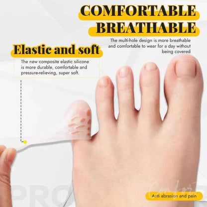 🔥Silicone anti-friction toe protector