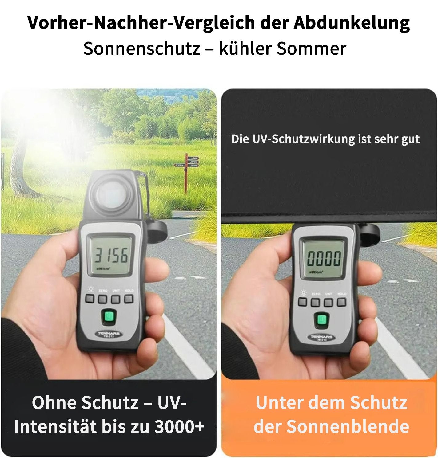 🚗Elektrostatische Sonnenschutzfolie für Autoseitenfenster – Sichtschutz, Hitzeschutz und Sonnenblende