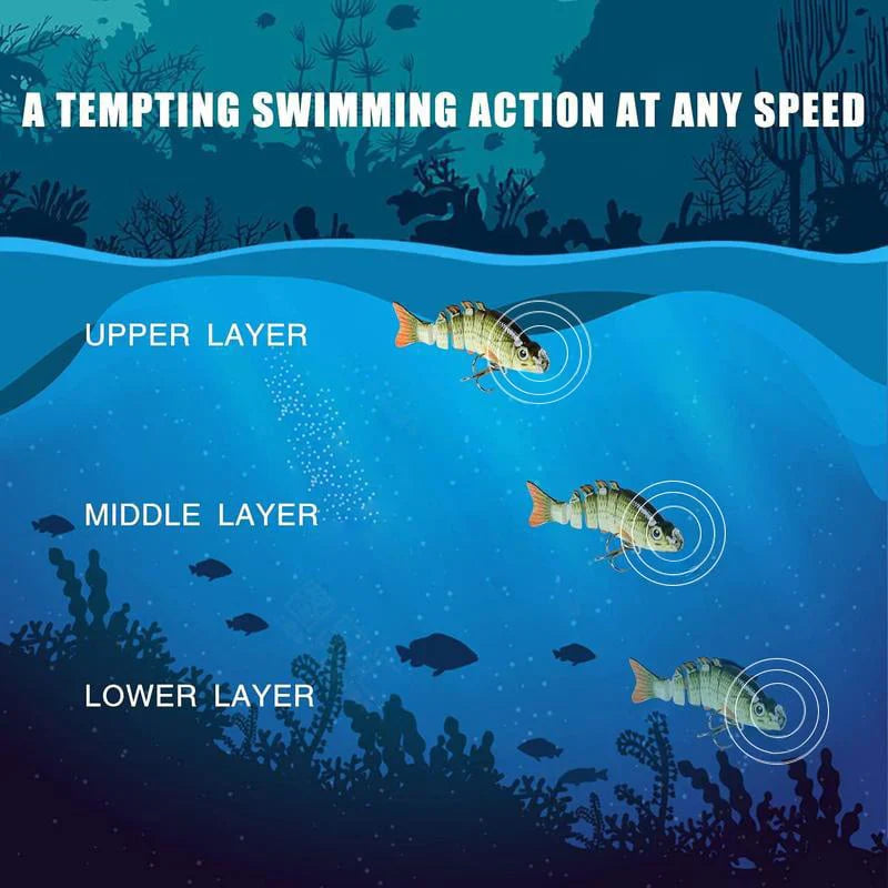 🐟Lifelike Fishing Lures for Freshwater and Saltwate