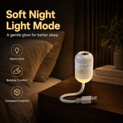 🌌 USB Star Projector Lamp ✨ Magical Galaxy Night Light
