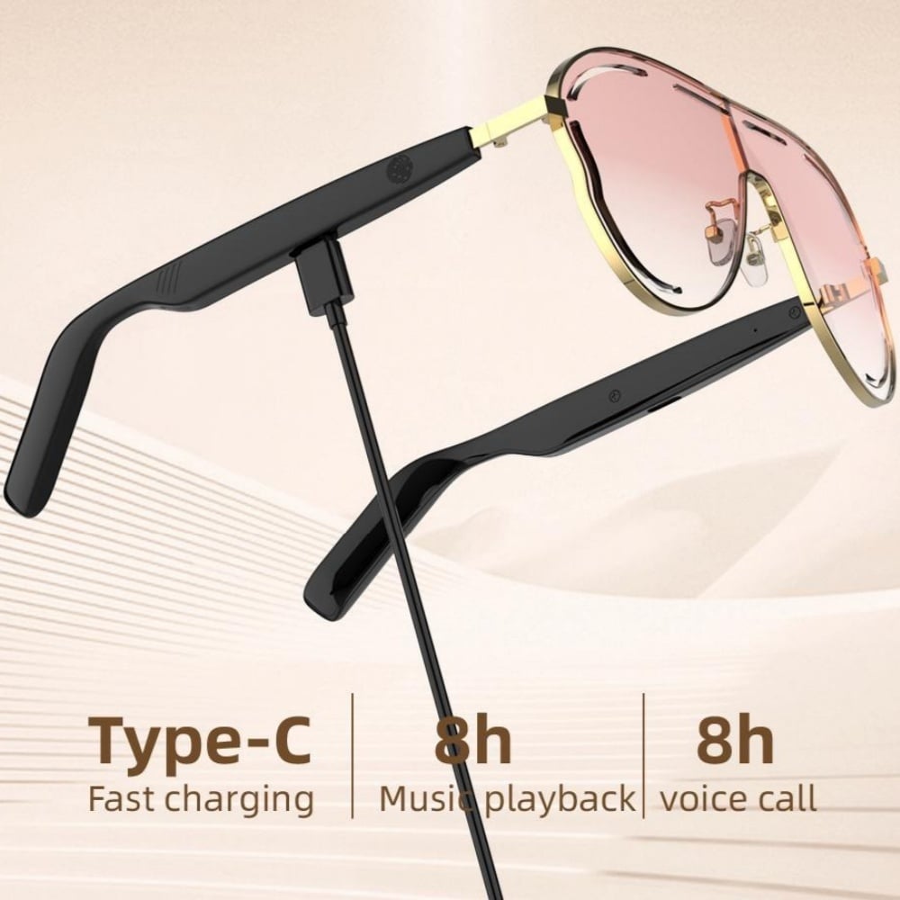 💕Hot sale 49% OFF😎 Smart Bluetooth 5.4 Audio Sunglasses – Open Ear, UV & Blue Light Protection