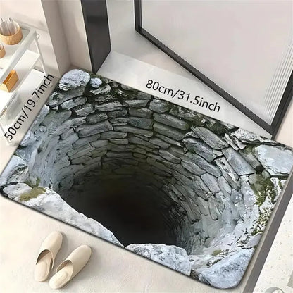 🌀 3D Infinity Illusion Doormat ✨ Turn Every Entrance into a Conversation Starter