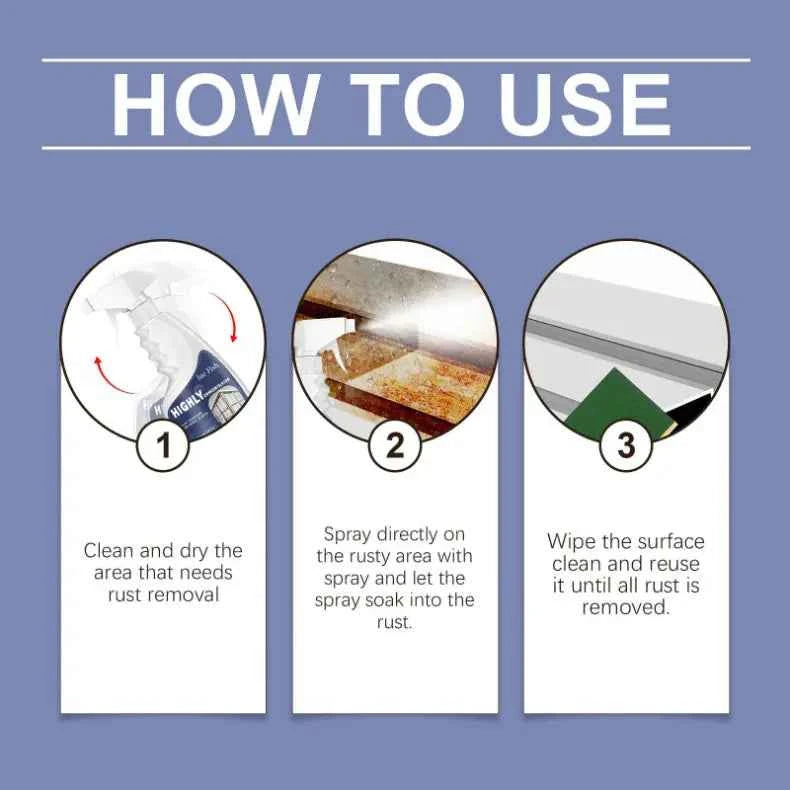 🧽 Rust Remover Cleaner | Stainless Steel Cleaning Solution