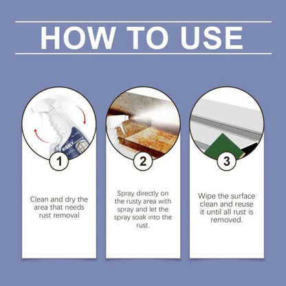 🧽 Rust Remover Cleaner | Stainless Steel Cleaning Solution