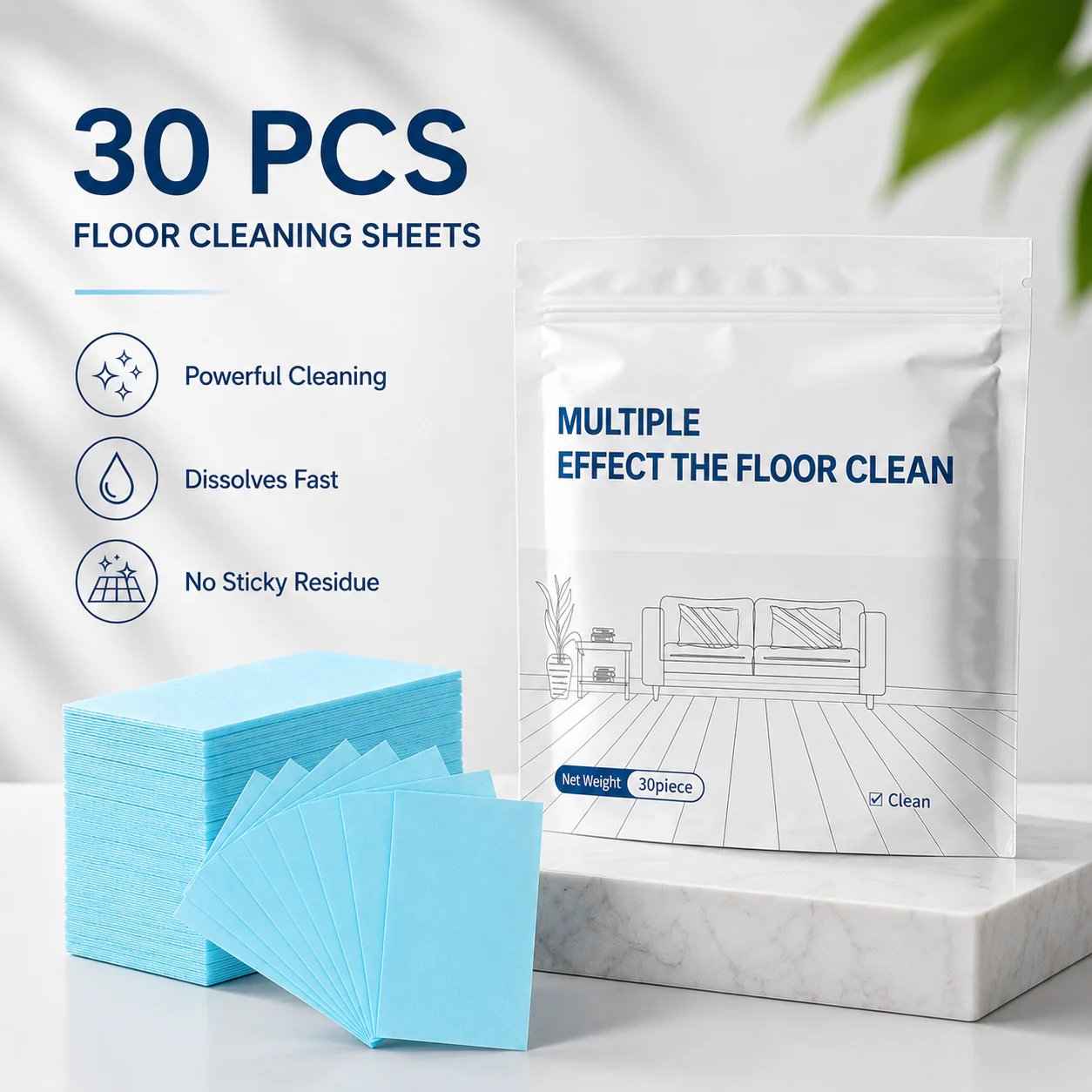 🔥LAST DAY 49% OFF -Floor Cleaning Tablets Multi-Surface Antibacterial Cleaner