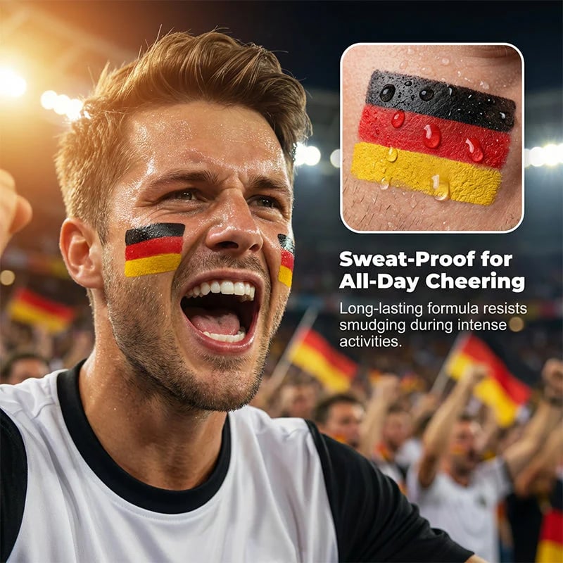 🏆 Buy 1 Get 1 Free🔥 Patriotic Face Paint Stick for Game Day Fun