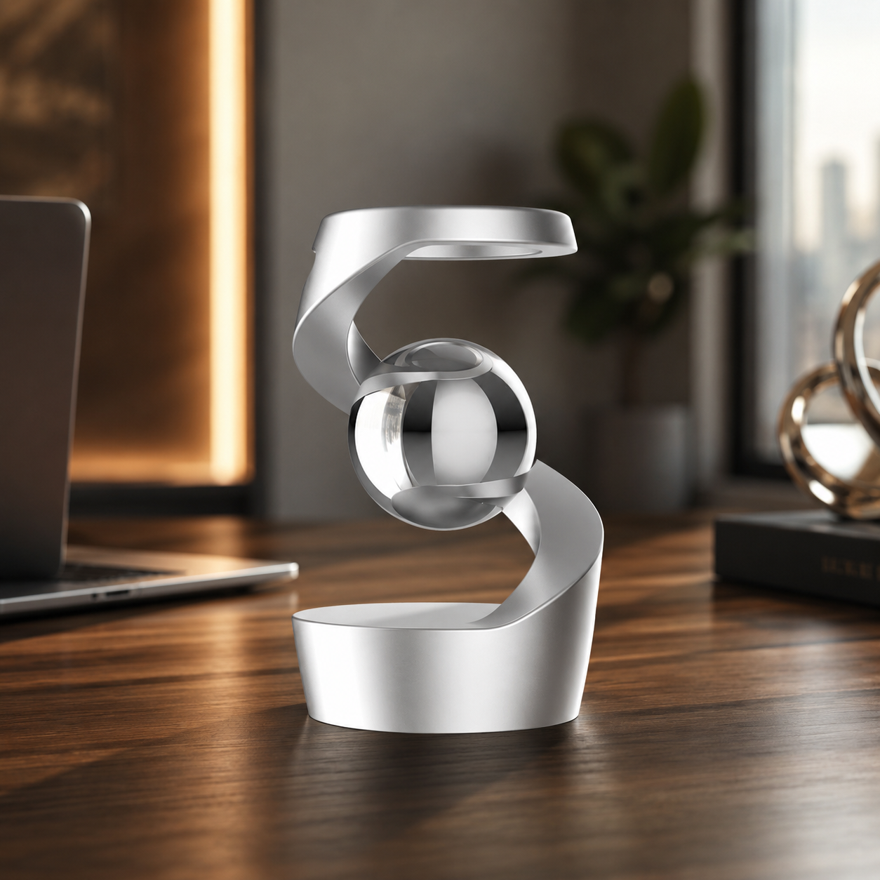 🎁Mind-Blowing Magic 💞 - Spinning Kinetic Sculpture for Focus, Stress Relief