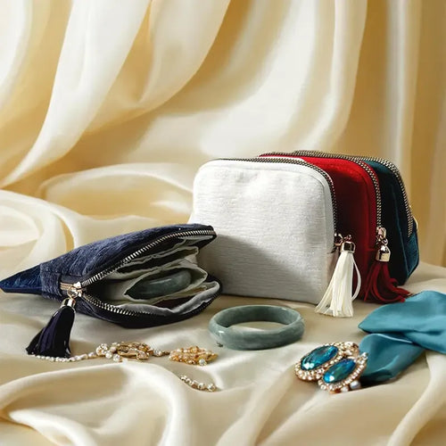 🔥 Jewelry Travel Organizer | Keep Rings, Earrings & Necklaces Neatly Stored