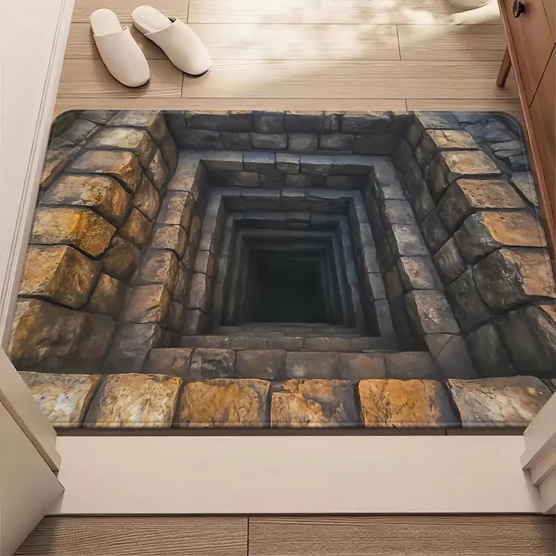 🌀 3D Infinity Illusion Doormat ✨ Turn Every Entrance into a Conversation Starter