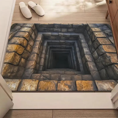 🌀 3D Infinity Illusion Doormat ✨ Turn Every Entrance into a Conversation Starter