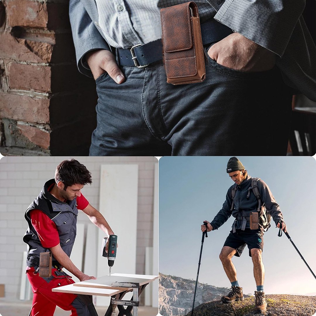 🔥📱 Limited Offer 50% OFF✨ Mobile Phone Belt Pouch | Easy Access, Secure Fit & Convenient Card Storage