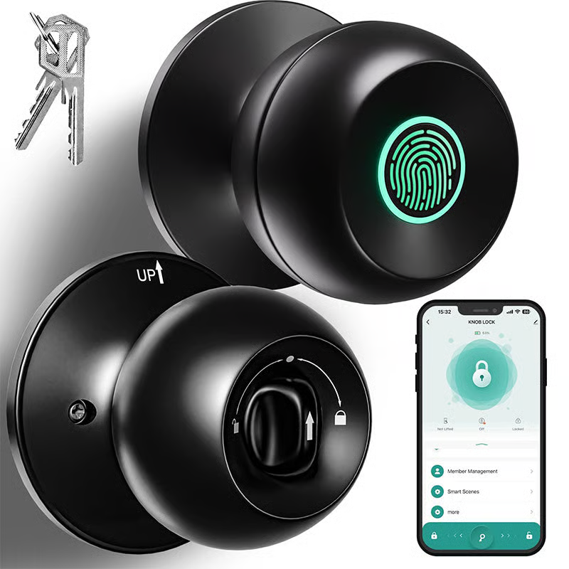 Secure Your Home The Smart Way——3-In-1 Biometric Door Lock