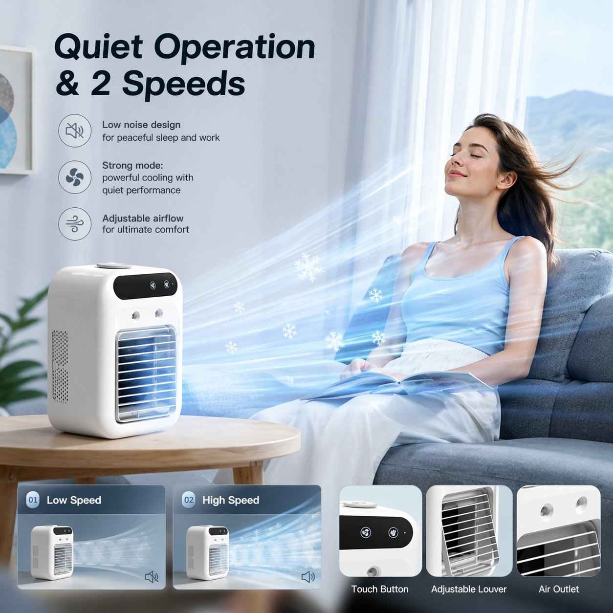 ❄️ Portable Mini Air Cooler