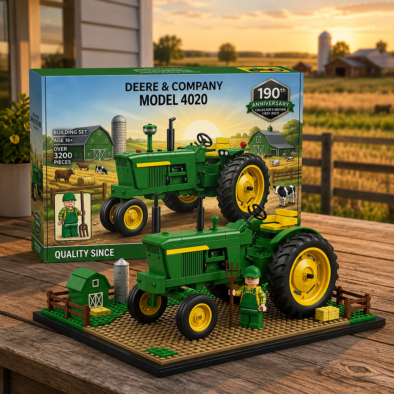 🚜More than a machine 💚190th Anniversary Model Diesel Tractor