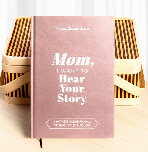📖 Mother Story Journal | Keepsake Memory Book Gift