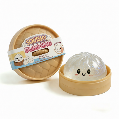 Kawaii Cute Rainbow Dumpling Squishy Stress Toy – Soft Slow-Rising Stress Relief Toy