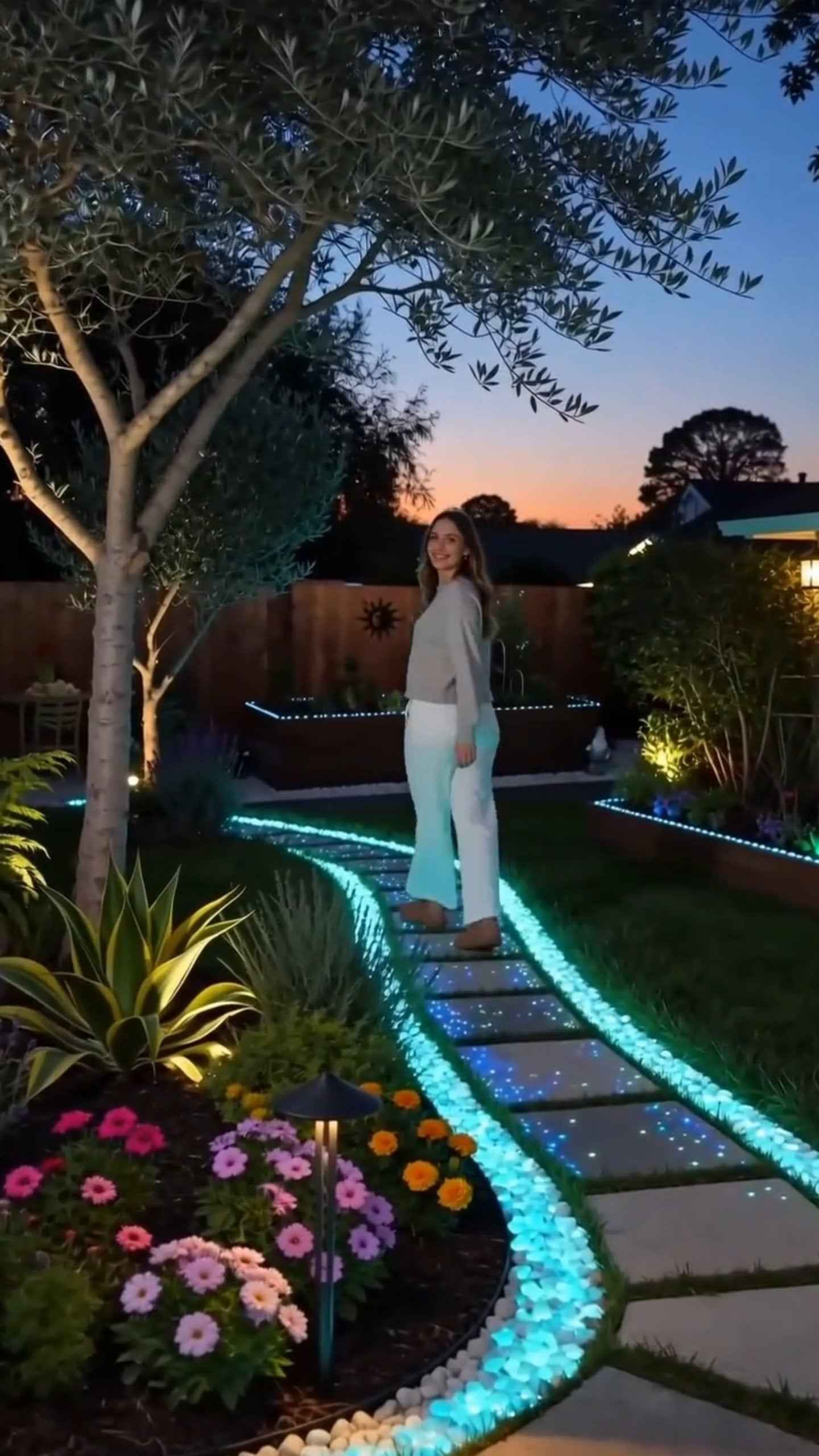 💥LAST DAY SALE 49%OFF💥🌈Colorful Glow-in-the-Dark Garden Stones
