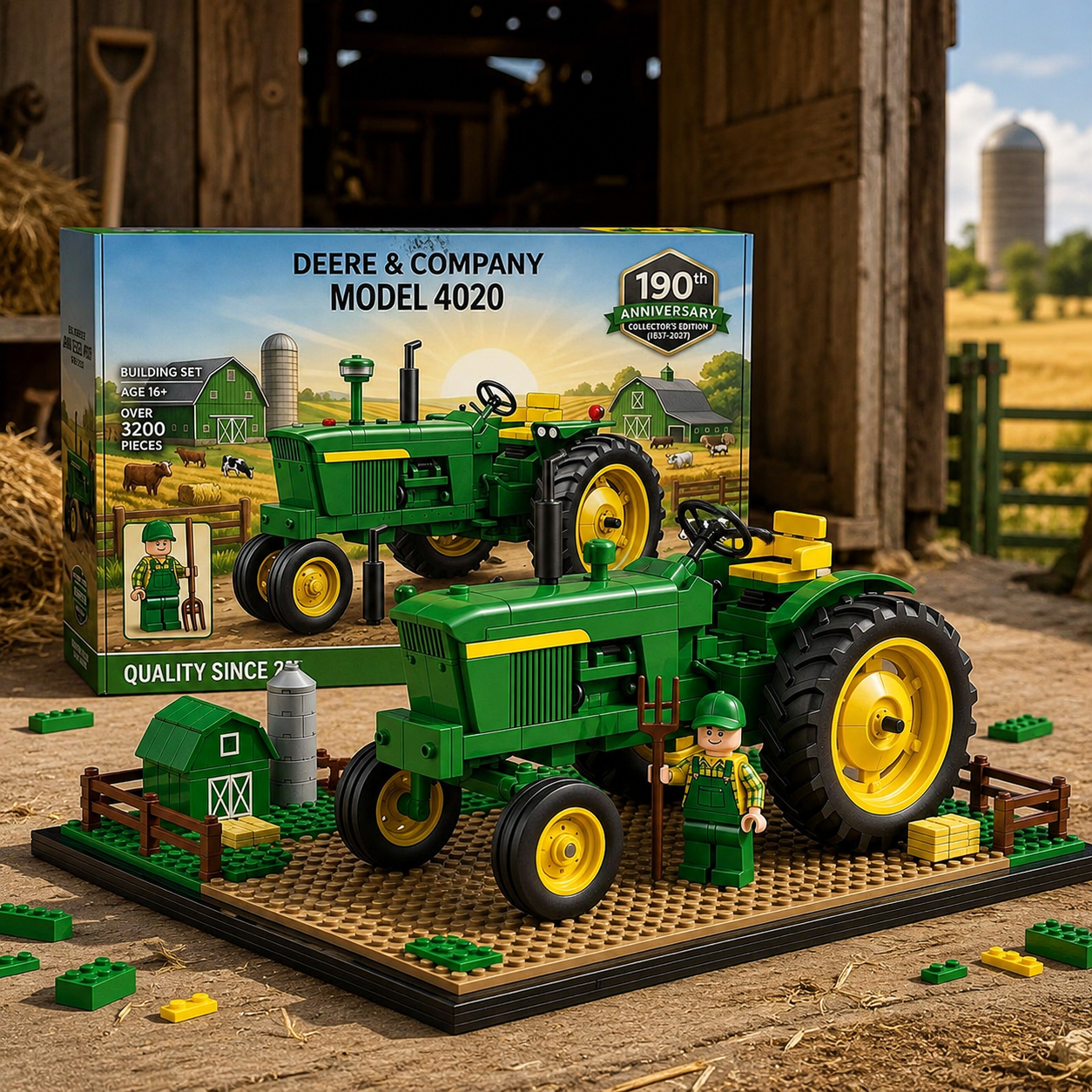 🚜More than a machine 💚190th Anniversary Model Diesel Tractor