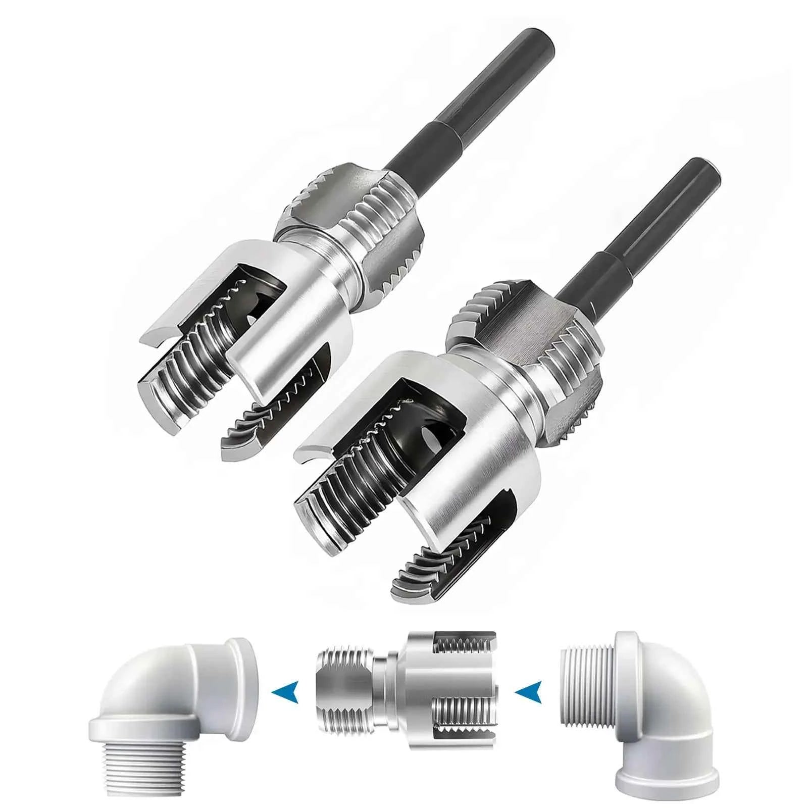 Pipe Tapping and Threading Tool Dual-Specification Compatible