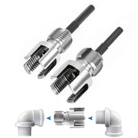 Dual Size Pipe Threader Set (1/2