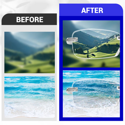 🔥Last day of 70% off mega sale!🔥-High-hardness anti-blue light smart reading mirror
