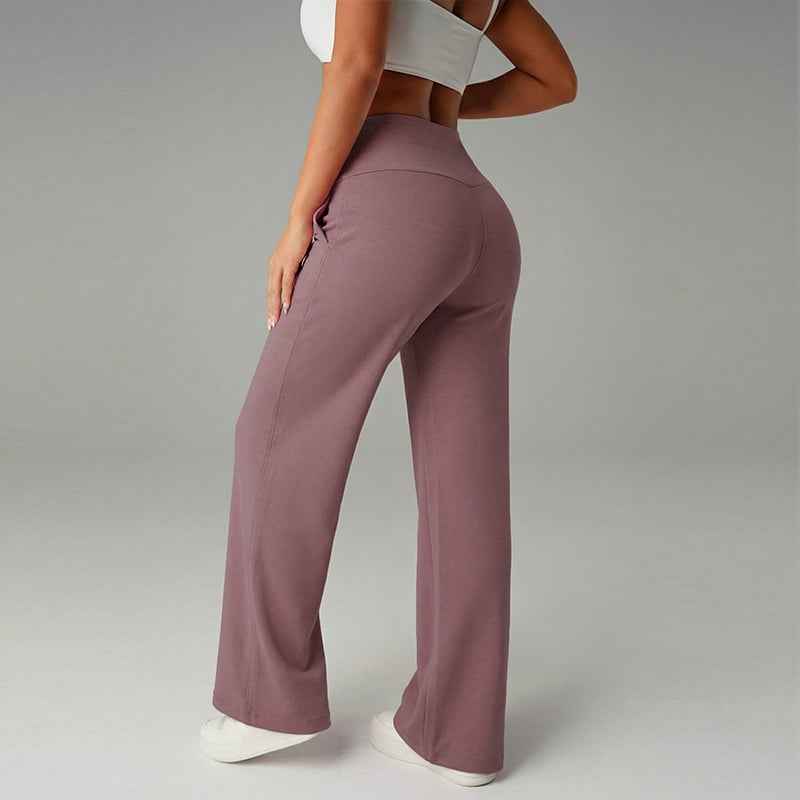 🔥🎁New arrival 50% OFF💕Women's Plain Loose Straight Leg Pants