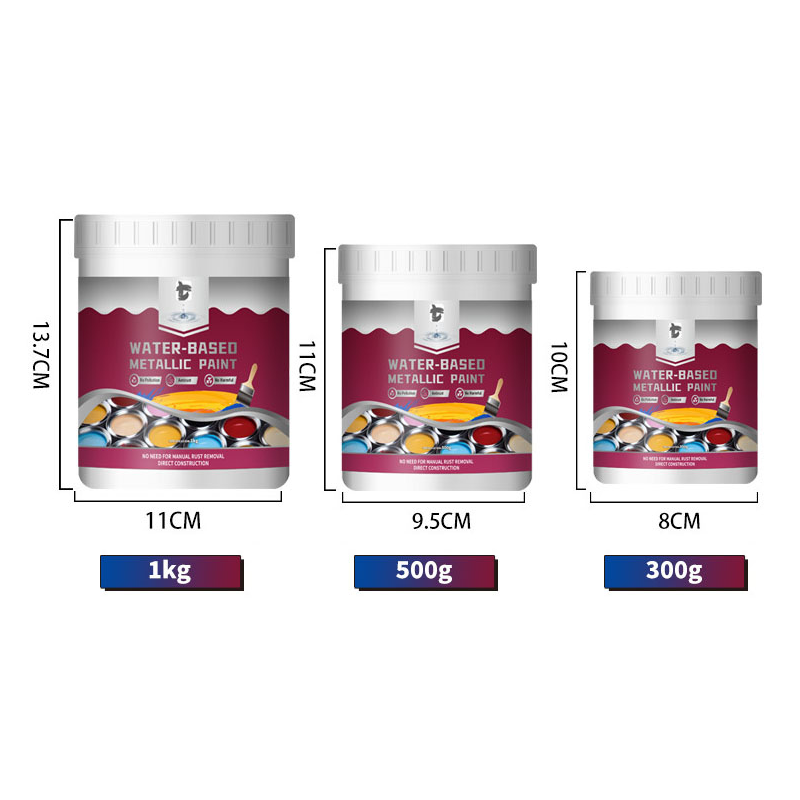 ⏳Time-Limited Special⏰Rust Converter Metallic Paint – One coat stops rust, no sanding, no fumes.  🔨🛡️