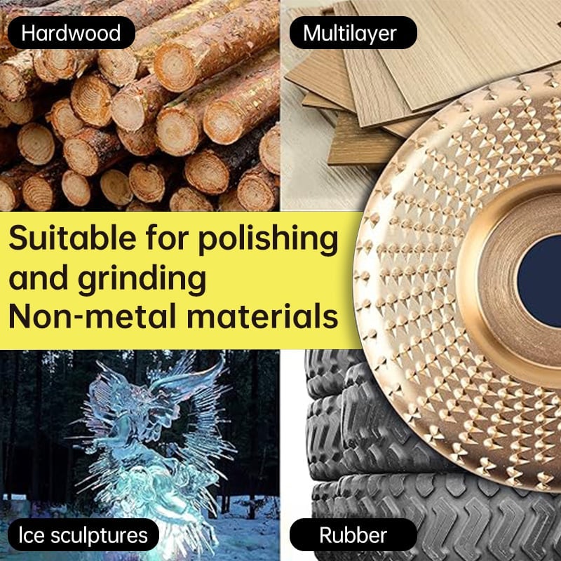 🔥Hot Sale 46% OFF🛠️3 PCS Wood Carving Disc Set