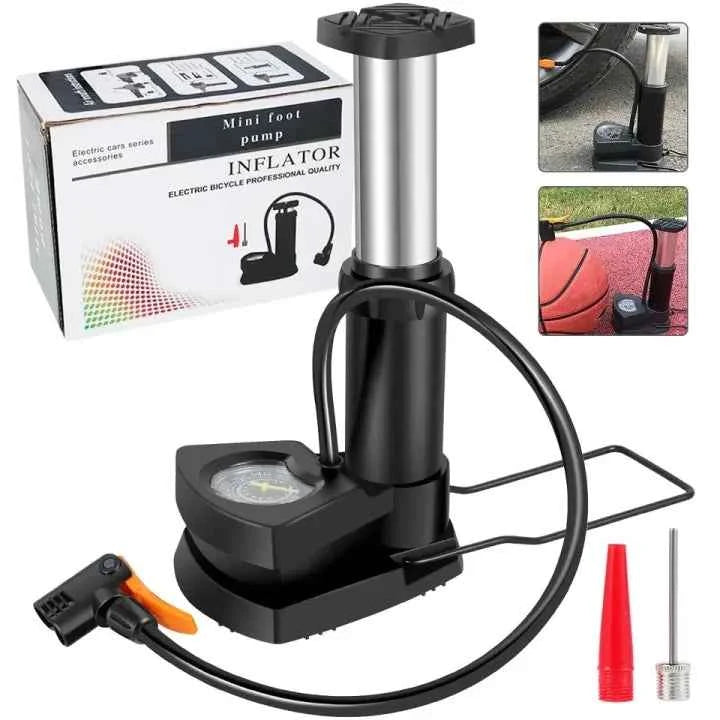 🔧 Portable Air Compressor | Accurate Pressure Gauge & Quick Inflation Tool
