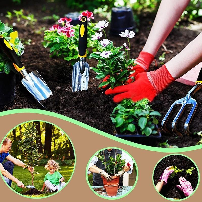 🛠🌱Stainless Steel Gardening Starter Pack