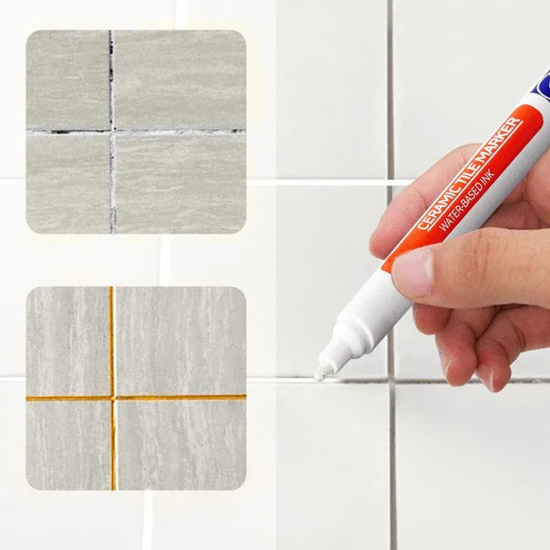 🔥Anti-mould and waterproof joint pen for ceramic tiles