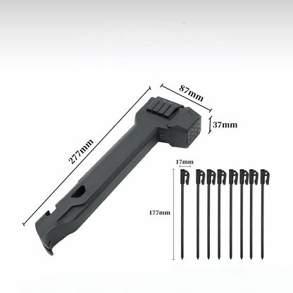 🔥LAST DAY 50% OFF - 🔨Multifunctional Camping Hammer & Tent Stake Puller🎁