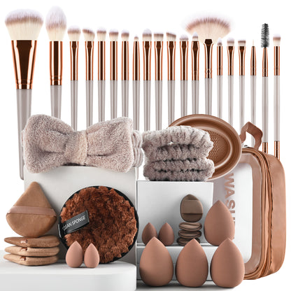 ✨ 42PCS Makeup Tool Set | Professional Kit