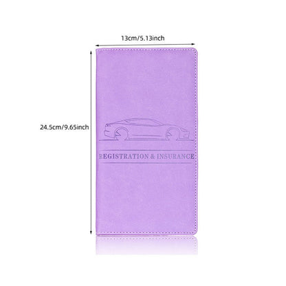 🚘Car Registration & Insurance Card Holder