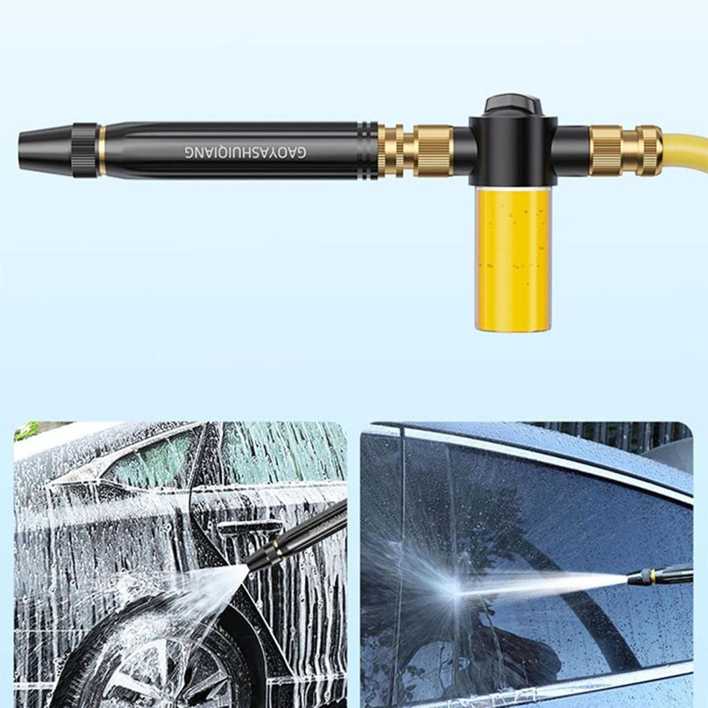 🚿 50% OFF Summer Sale – Powerful High-Pressure Car Wash Water Gun Kit