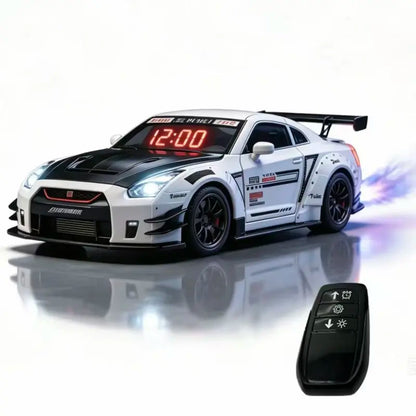 🚗 Hyper Car Alarm Clock with Realistic Engine Sound & LED Lights ✨