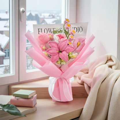 🌺Mother‘s Day 58% OFF| 🏵️Give Mom a Timeless Gift This Mother’s Day – A Handcrafted, Forever Blooming Crochet Flower Bouquet🌸💖