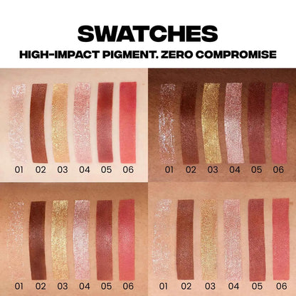 💄 Long-Lasting Liquid Eyeshadow | Waterproof Crease-Proof Formula