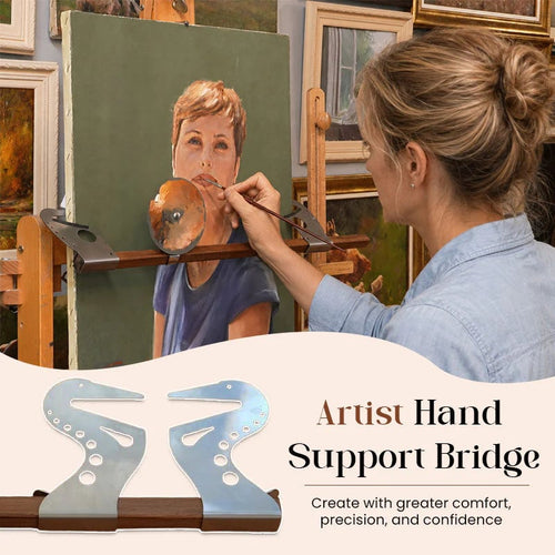 🔥50% OFF TODAY - 🎨Adjustable Easel Hand Rest Support Bar(✨Artist Comfort Painting Hand Bridge}