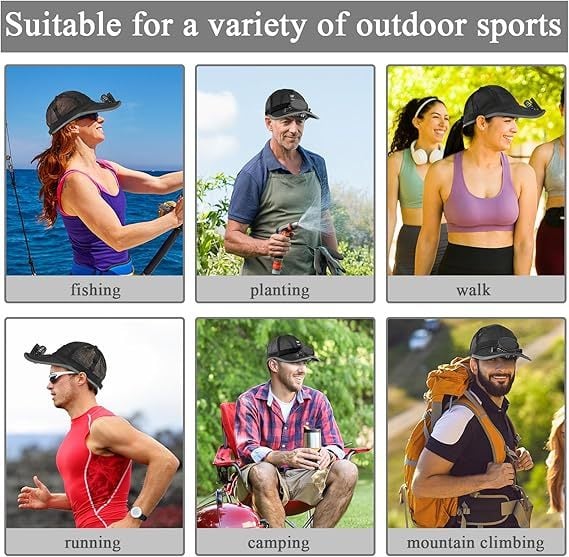 🔥Last Day 50% OFF -✨2026 New Ultralight UV Protection Baseball Cap with Solar Fan