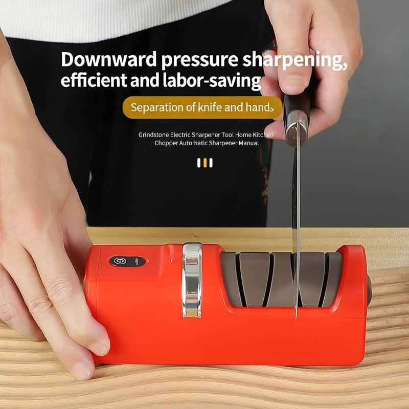 ✨Automatic Kitchen Knife Sharpener🔪