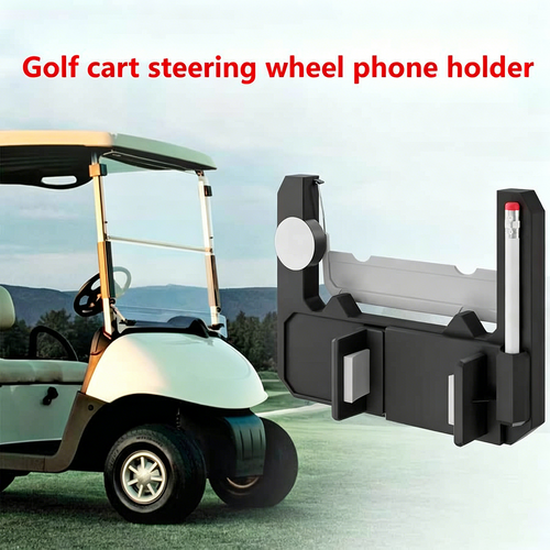🔥Last Day 48% OFF|🌟⛳ Golf cart steering wheel phone holder🏌️