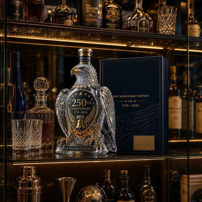 🏆 6K+ Sold! 🦅 Limited Edition Hawk Whiskey Bottle  250th Anniversary Collection