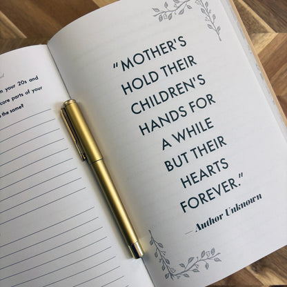📖 Mother Story Journal | Keepsake Memory Book Gift