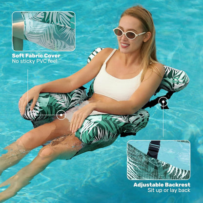 🌴Floating Summer🏖️ Inflatable Pool Chair - All Age!