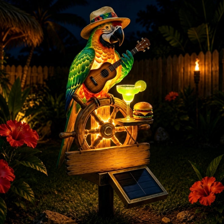 🌴 Solar-Powered Parrot Garden Light – Suitable for party settings
