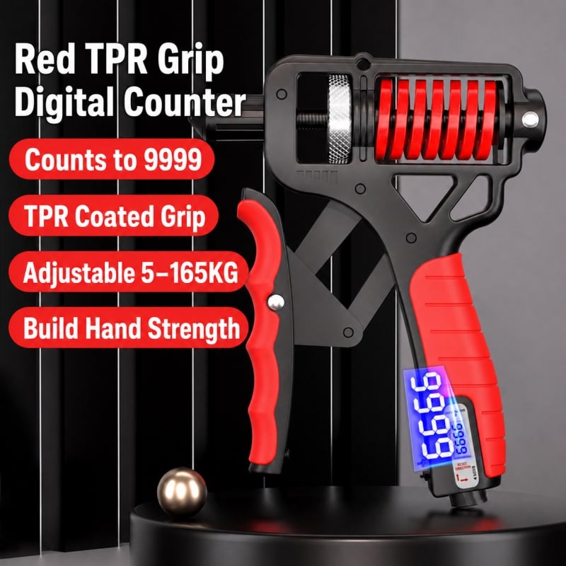 Adjustable Counting Hand Grip Strengthener