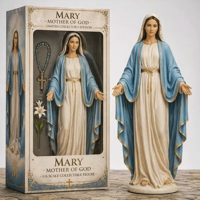 🙏✝️Limited Edition Jesus Christ, Virgin Mary Collectible Figure – A Sacred Keepsake of Faith & Grace